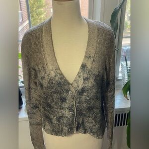 Avant Toi Black and Gray Women's Sweater